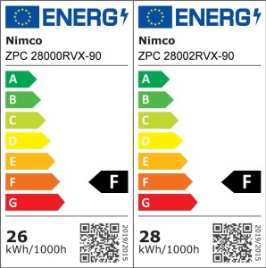 Fekete kerek LED tükör 600 × 600 érintésérzékelővel